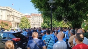 Protest zaposlenih u GSP